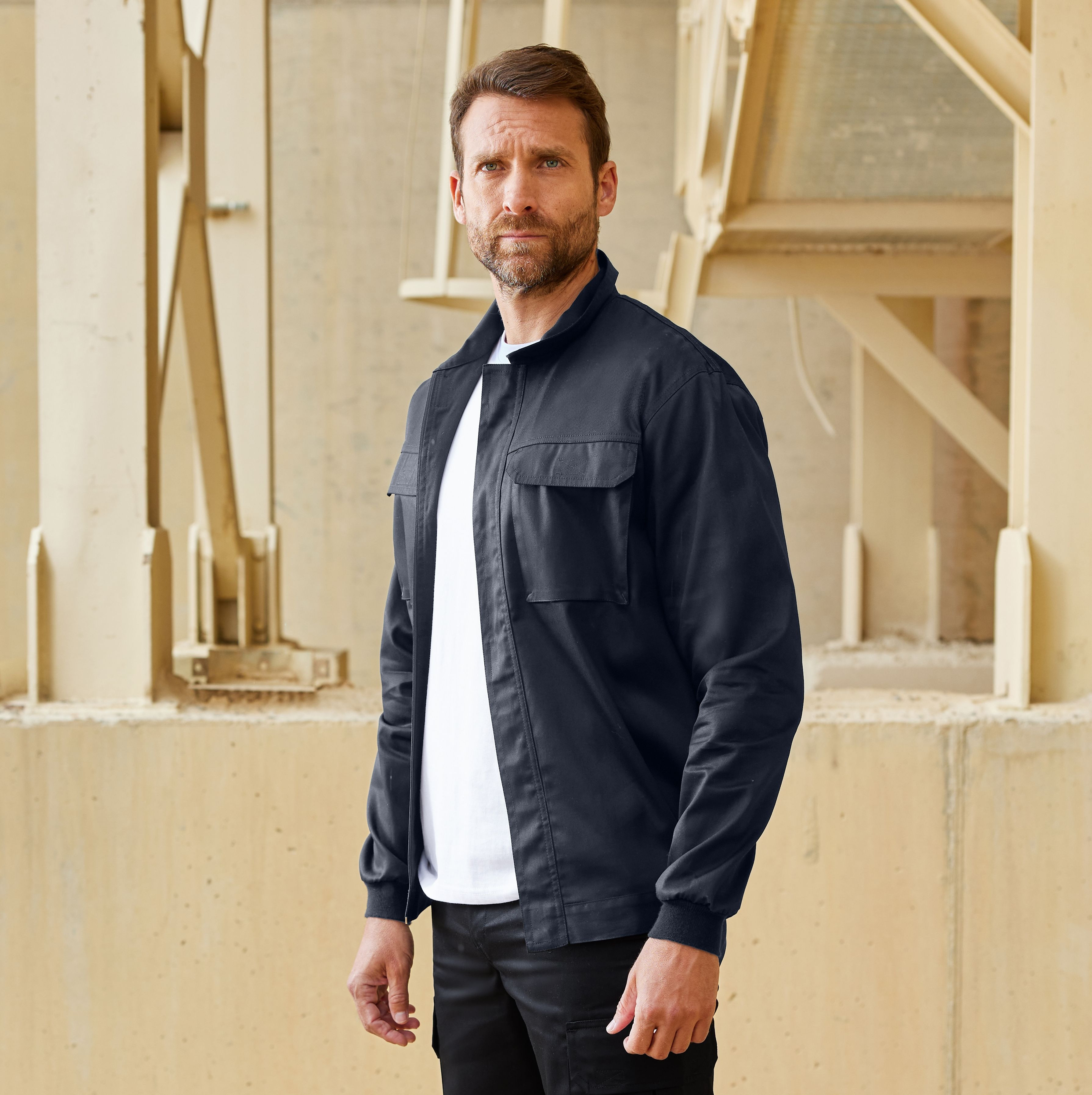 BLOUSON 100% COTON