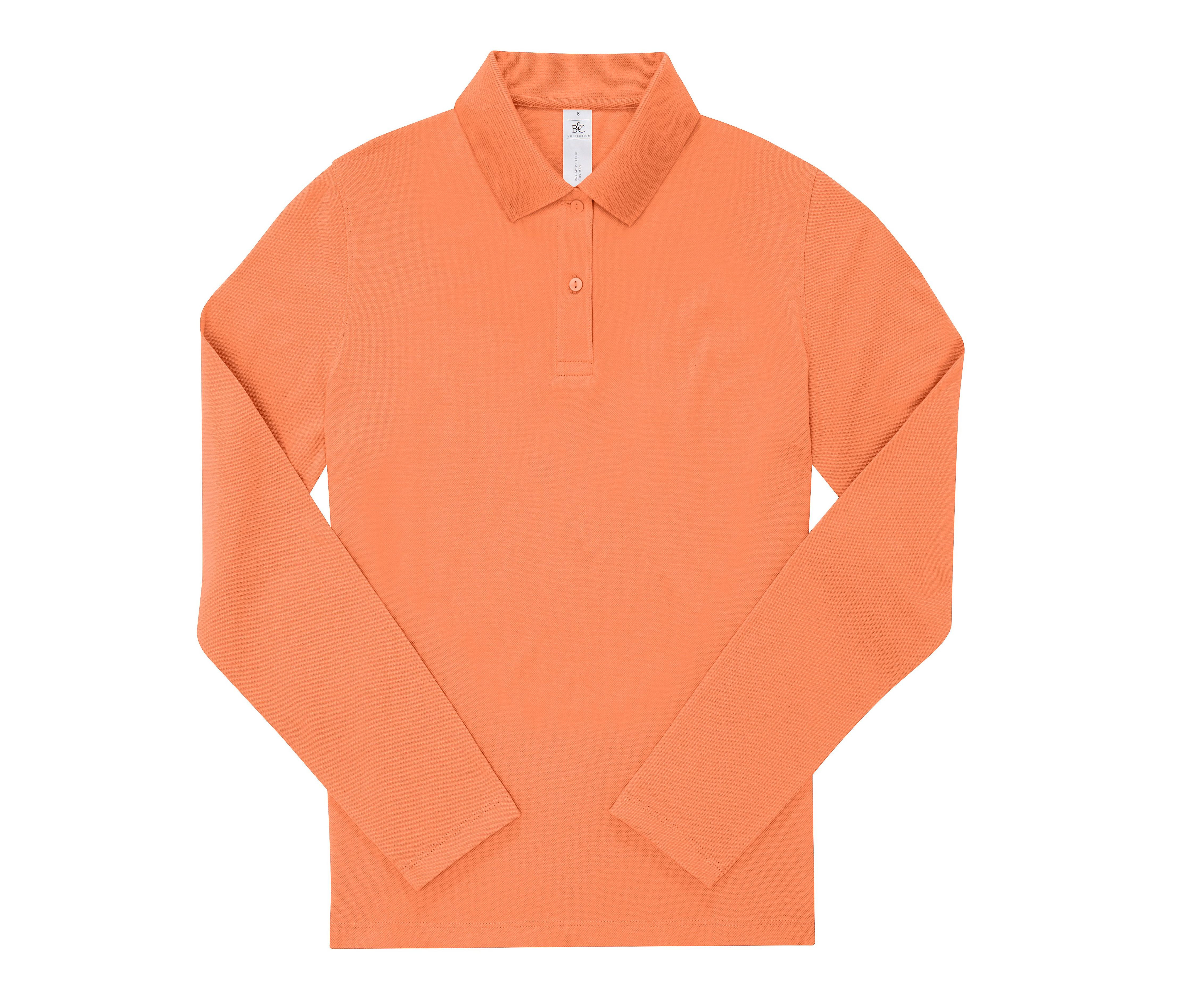 B&C MY POLO 210 LSL /WOMEN